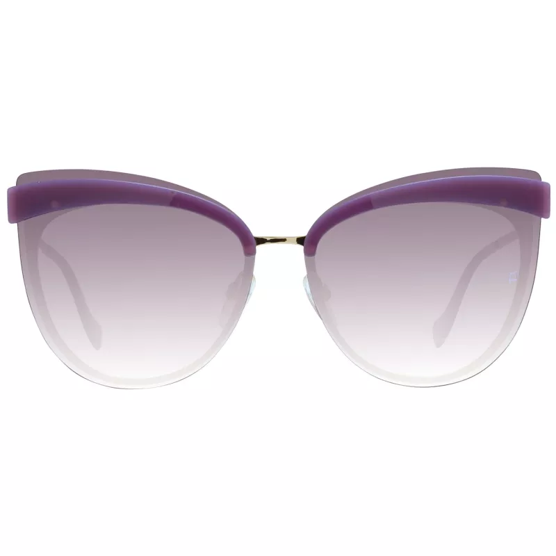 ANA HICKMANN dames zonnebril AH3178-6604D Havana/goud oversized vierkant