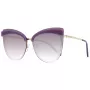 ANA HICKMANN dames zonnebril AH3178-6604D Havana/goud oversized vierkant