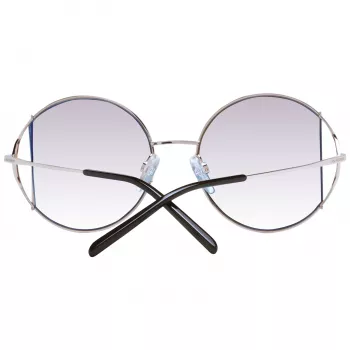 ANA HICKMANN dames zonnebril AH3192-5304D havana bruin acetaat rechthoekig montuur met bruine verloop polycarbonaat glazen 53mm