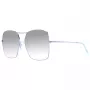 ANA HICKMANN dames zonnebril AH3193-5803A bruin havana vierkant acetaat montuur bruine verloopglazen 58/16/145 mm