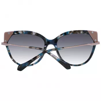 ANA HICKMANN dameszonnebril AH9339-56P02 havana vierkant montuur bruine verloopglazen 56/17/140 mm
