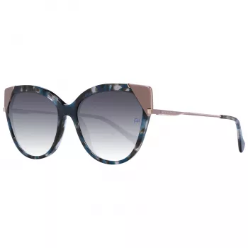 ANA HICKMANN dameszonnebril AH9339-56P02 havana vierkant montuur bruine verloopglazen 56/17/140 mm