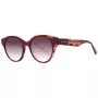 ANA HICKMANN dameszonnebril AH9345-51H03 vlinder/vierkant acetaat montuur bruin getinte glazen 53 mm