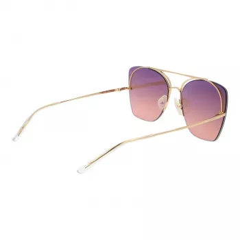 ANA HICKMANN dames zonnebril HI3075-5804D havana bruin acetaat rechthoekig UV400