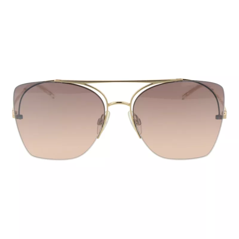 ANA HICKMANN dames zonnebril HI3075-5804D havana bruin acetaat rechthoekig UV400