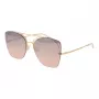 ANA HICKMANN dames zonnebril HI3075-5804D havana bruin acetaat rechthoekig UV400
