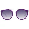 ANA HICKMANN dameszonnebril HI9061-53D03 havanna acetaat montuur verloop bruine glazen 53mm