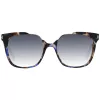 ANA HICKMANN dames zonnebril HI9157-52G21 Havana/bruin acetaat rechthoekig