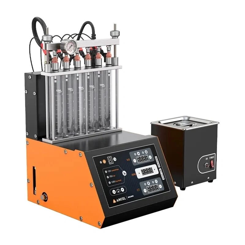 ANCEL ANJ600 auto-brandstofinjector-reiniger - ultrasone reinigings- en testmachine