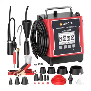 ANCEL L5000 PRO diagnose-lekdetector voor autosystemen - rook- en druk-EVAP-lektester
