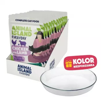 ANIMAL ISLAND Chicken with Lamb 12x85g + bord