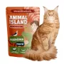 ANIMAL ISLAND Mono Quail Natvoer voor katten 100g