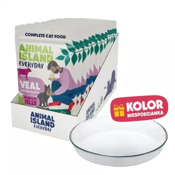 ANIMAL ISLAND NEW JELLY EVERYDAY 12x85g + voerbak
