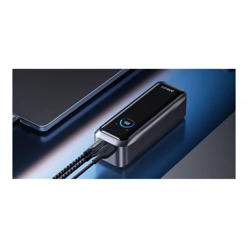 Anker Prime powerbank 220W, 20.000 mAh, 2x USB-C & 1x USB-A, zwart