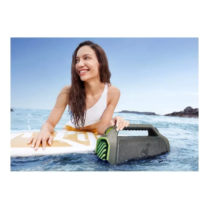 Anker Soundcore Boom 2 Plus A3134 100W Bluetooth partyluidspreker, IPX7 waterdicht, groen