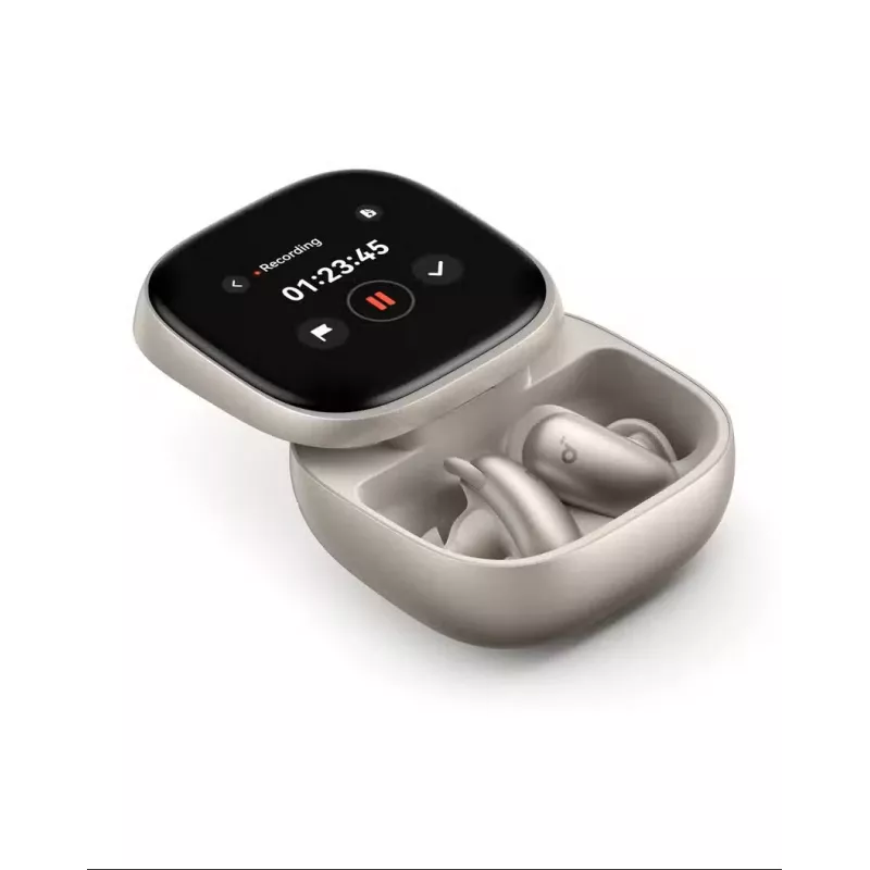 Anker Soundcore Liberty 5 Pro Max true wireless oordopjes, Bluetooth, ruisonderdrukking, Titanium Gold