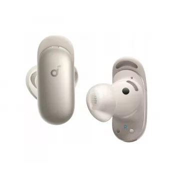 Anker Soundcore Liberty 5 Pro Max True Wireless oordopjes, titangoud, Bluetooth 5.3, adaptieve ANC, LDAC, 50u speeltijd