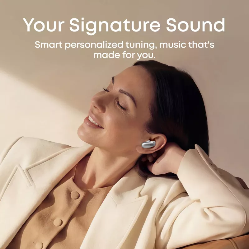 Anker Soundcore Liberty 5 Pro True Wireless in-ear-koptelefoon met adaptieve ANC, LDAC, parelwit