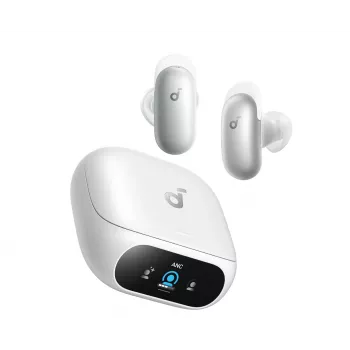 Anker Soundcore Liberty 5 Pro True Wireless in-ear-koptelefoon met adaptieve ANC, LDAC, parelwit