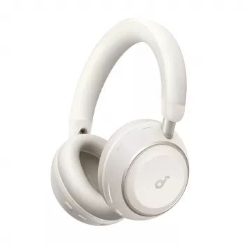 Anker Soundcore Space 2 Over-Ear Noise-Cancelling Bluetooth-Koptelefoon, LDAC, Wit