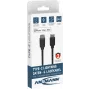 ANSMANN 1700-0107 Lightning naar USB-A kabel 2 m zwart MFi-gecertificeerd