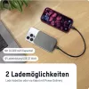 ANSMANN 1700-0199 10000 mAh draadloze powerbank antraciet