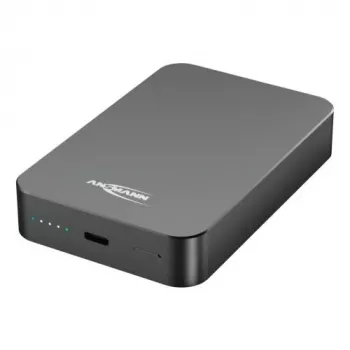 ANSMANN 1700-0199 10000 mAh draadloze powerbank antraciet