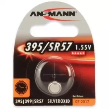ANSMANN zilveroxide knoopcel 395/SR57 1,55V, 1-pack blister 1516-0017
