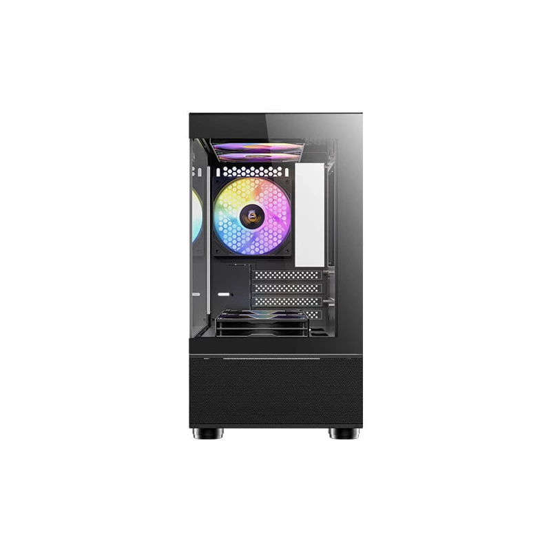 Antec CX200M Elite Micro-ATX | ITX RGB mini-tower gaming-behuizing - Zwart