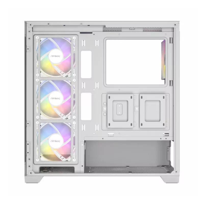 Antec CX300 ARGB ATX mid-tower gaming-behuizing, wit, tempered glass, 4 ARGB-ventilatoren