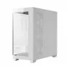 Antec CX300 ARGB ATX mid-tower gaming-behuizing, wit, tempered glass, 4 ARGB-ventilatoren