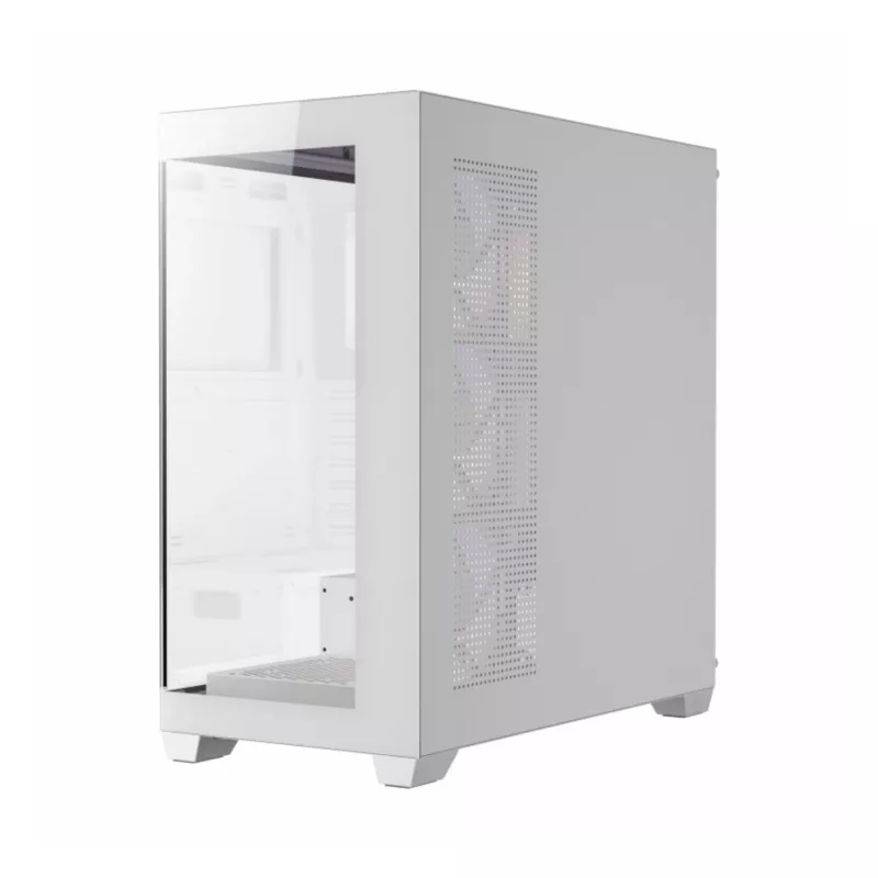 Antec CX300 ARGB ATX mid-tower gaming-behuizing, wit, tempered glass, 4 ARGB-ventilatoren