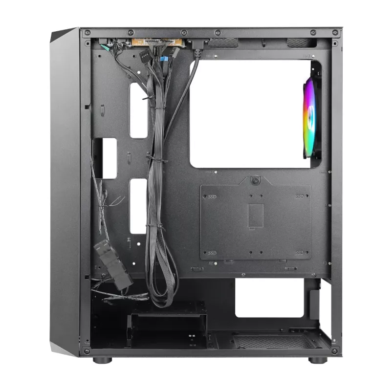 Antec NX292 ARGB mid-tower gaming-behuizing - zwart