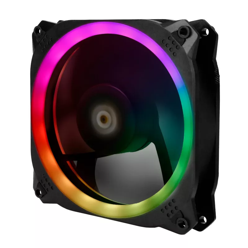 Antec Prizm 120 ARGB behuizingsventilator 5-pack + controller - zwart