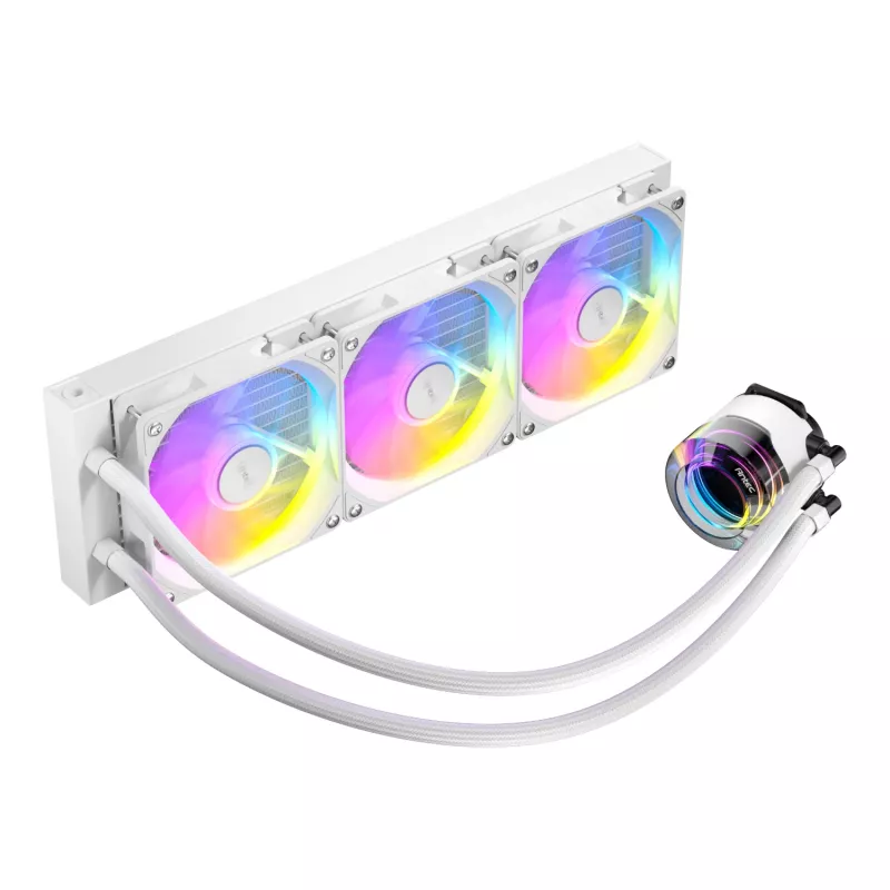Antec VORTEX LUM 360 ARGB AIO CPU vloeistofkoeler - wit