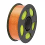 Anycubic PLA Silk filament Tri-Color: rood geel groen - 1.75mm 1kg