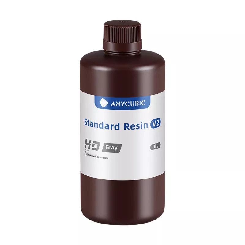 Anycubic Standard V2 1kg Resin HD grijs