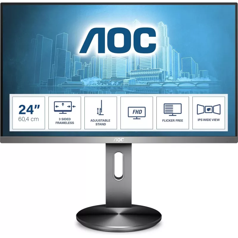 AOC I2490PXQU 24 inch IPS monitor (refurbished)