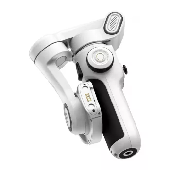 AOCHUAN Smart P2 3-assige gimbal-stabilisator met AI-sensor, MagSafe, LED, wit