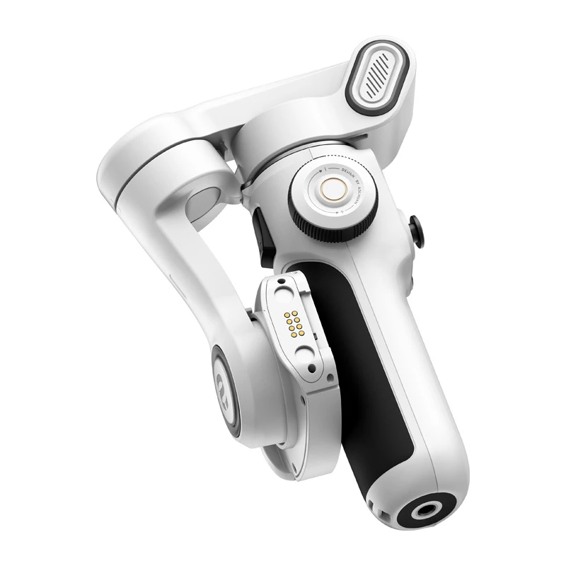 AOCHUAN Smart P2 3-assige gimbal-stabilisator met AI-sensor, MagSafe, LED, wit
