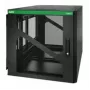 APC NetShelter 12U wandmontage-rackbehuizing met zijwaartse UPS-diepte, zwart