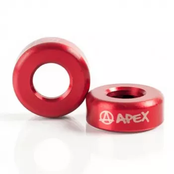 Apex bar-ends - zwart geanodiseerd aluminium paar voor stunt-scooter