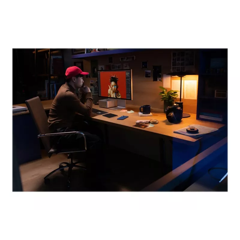 Apple Studio Display 27 inch 5K Retina monitor, standaardglas, zilver, kantelbare standaard
