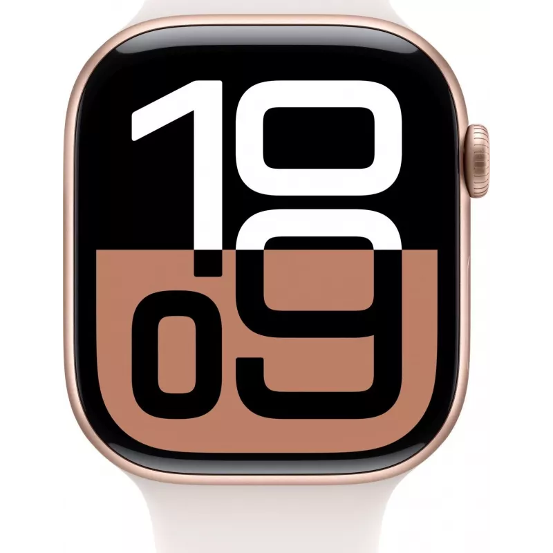 Apple Watch Series 10 LTE 42mm aluminium roségoud (MWX93QL/A)