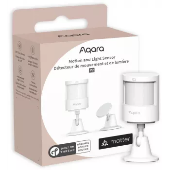 Aqara Motion and Light Sensor P2 - Thread, Bluetooth 5.0, wit