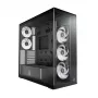 ARCTIC Xtender zwart clear glass mid-tower ATX behuizing