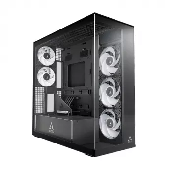 ARCTIC Xtender VG midi-tower pc-behuizing, ATX, zwart, helder glas