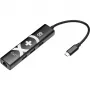 Arduino USB-C dockingstation TPX00241 8-in-1 met HDMI, Ethernet, 65W PD, zwart