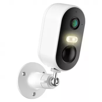 Arenti GO1T 3 MP accu-aangedreven Wi-Fi bewakingscamera, wit