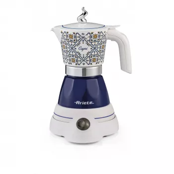 Ariete Capri Moka Elektrische koffiemachine voor 4 kopjes Donkerblauw
